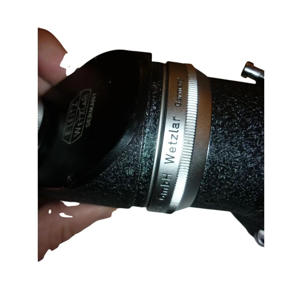 Leitz Wetzlar Visoflex IIa M-Mount Reflex Housing w/ 90° Prism Finder OTGVO‎